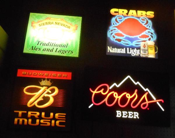 Nice Neon Beer signs for auction 