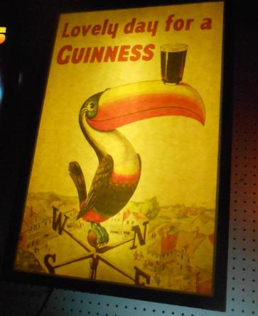 For auction Lovely day for a Guinness Lighted Beer sign