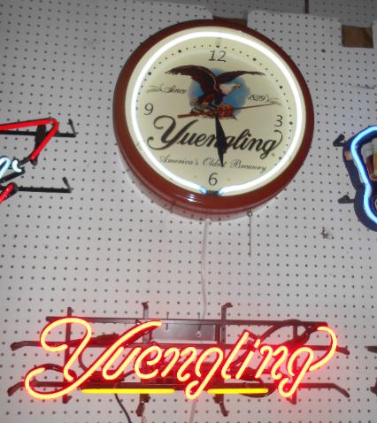 For auction Yuengling Beer advertising neon sign